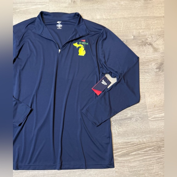 •REEBOK• LONG SLEEVE POLO SHIRT - Picture 3 of 6